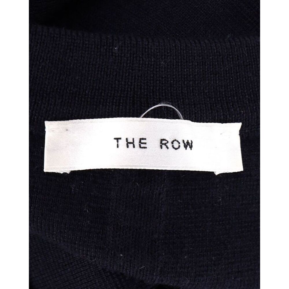 The Row Pullover in Navy Blue Merino Wool - Picture 4 of 5